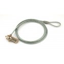 Gembird LK-CL-01 cable lock Silver Gembird LK-CL-01 cable lock Silver