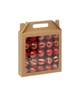 Atmosphera Glitter Pattern Trinkets Set, Ø 6 cm