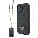 Чехол Guess 4G Big Logo Cord Stap Crossbody для Apple iPhone Air черного цвета Чехол Guess 4G Big Logo Cord Stap Crossbody для Apple iPhone Air черного цвета