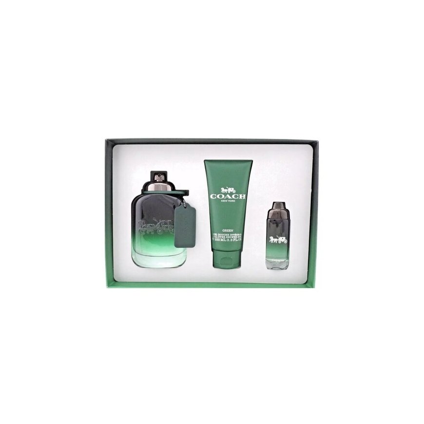 Set Coach: Green, Eau De Toilette, For Men, 100 ml + Green, Eau