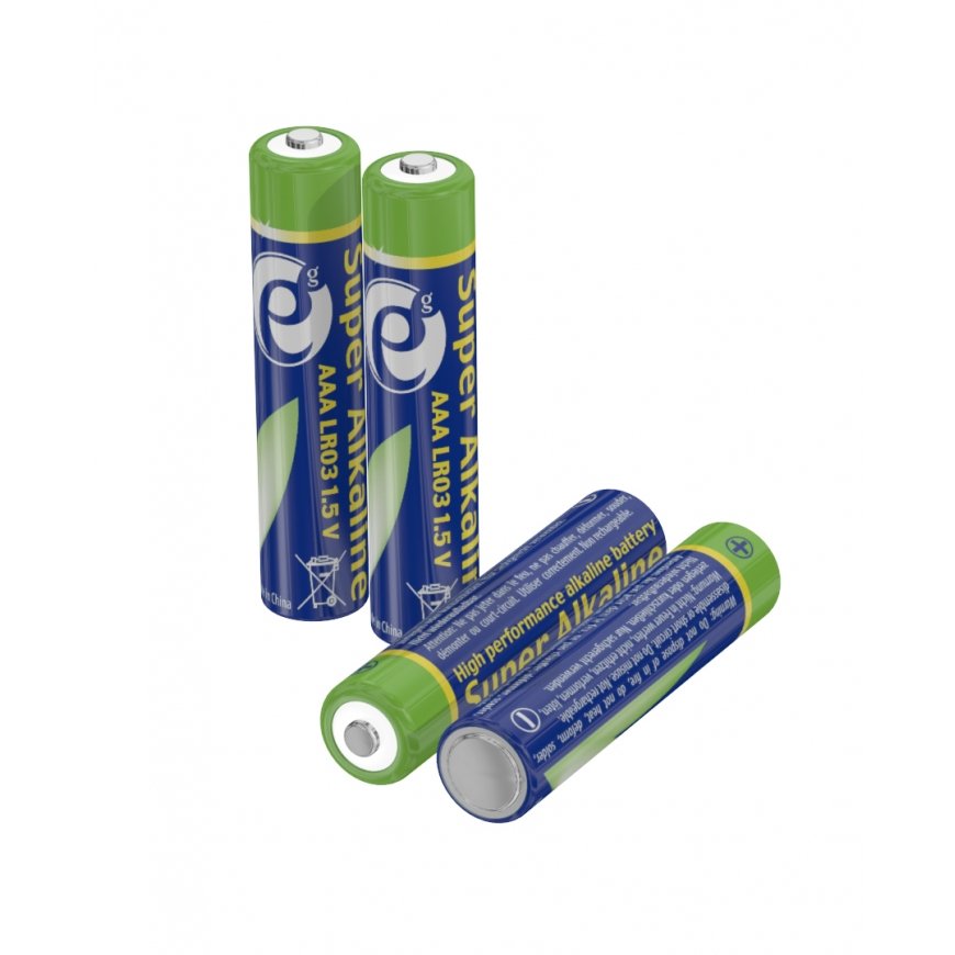 Gembird Battery Set alkaline ENERGENIE EG-BA-AAA4-01