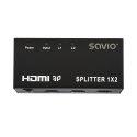 Savio CL-42 video sadalītājs HDMI 2x HDMI