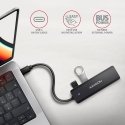 Axagon HUE-C1C keskitin USB 3.2 Gen 1 (3.1 Gen 1) Type-C 5000 Mbit/s musta Axagon HUE-C1C keskitin USB 3.2 Gen 1 (3.1 Gen 1) Type-C 5000 Mbit/s musta