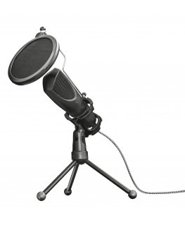 Trust GXT 232 Mantis Black PC microphone