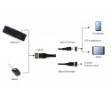 Gembird A-OTG-AFBM-04 USB-kaabel 0,15 m Micro-USB B USB A Must