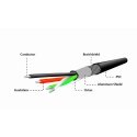 Gembird A-OTG-AFBM-04 USB kabelis 0,15 m Micro-USB B USB A Melns