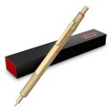 металлический золотой карандаш Rotring 600 с механическим грифелем 0,5 мм металлический золотой карандаш Rotring 600 с механическим грифелем 0,5 мм