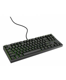 GENESIS Thor 404 TKL klaviatuur Mängimine USB QWERTY US rahvusvaheline Must