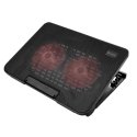 Savio COS-02 laptop cooling pad 43.9 cm (17.3") Black Savio COS-02 laptop cooling pad 43.9 cm (17.3") Black