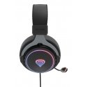 GENESIS Neon 764 Laisvų rankų įranga Vielinis Su lankeliu Žaidimams USB A tipo Juoda GENESIS Neon 764 Laisvų rankų įranga Vielinis Su lankeliu Žaidimams USB A tipo Juoda