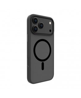 Чехол Apple iPhone 17 Pro Max Hybrid с MagSafe PC+TPU черный