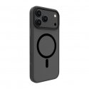 Чехол Apple iPhone 17 Pro Max Hybrid с MagSafe PC+TPU черный