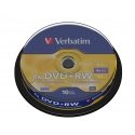Verbatim DVD+RW Matt Silver 4,7 GB 10 pcs Verbatim DVD+RW Matt Silver 4,7 GB 10 pcs