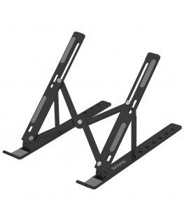 Savio PB-05 подставка для ноутбука Стойка для ноутбука Черный 45,7 cm (18")
