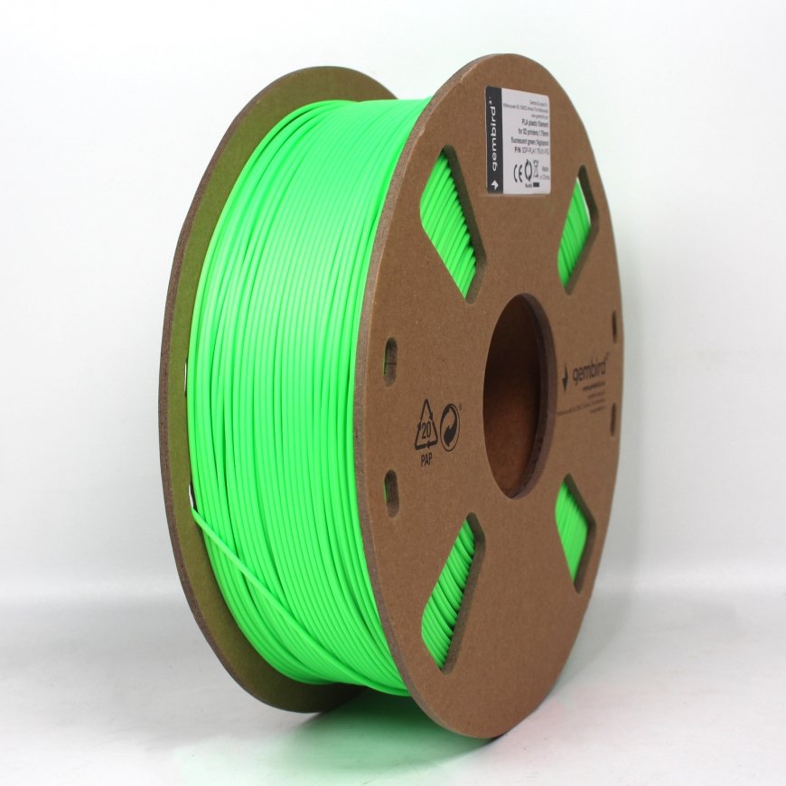 Gembird 3DP-PLA1.75-01-FG materiāls 3D drukāšanai