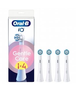 Oral-B iO Gentle Care replacement brush heads, 4 pcs