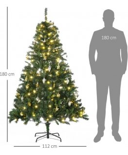 Mfp Paper Christmas Tree Green for Holidays, 180 cm