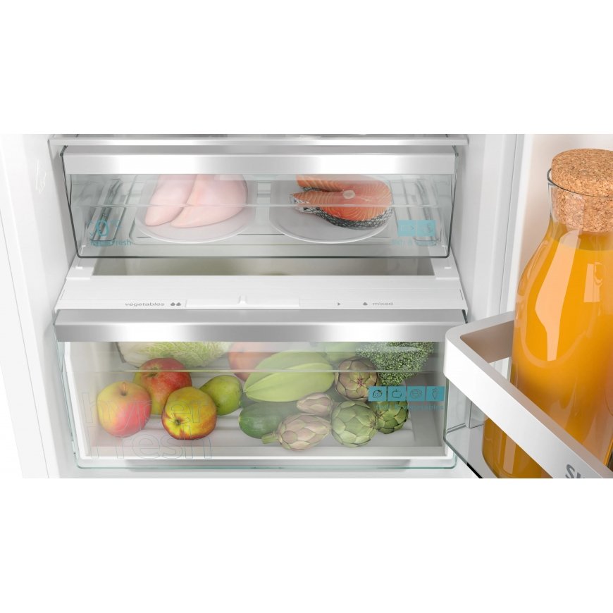 Siemens iQ500 KI86NADD0 jääkaappipakastin Kiinteä 260 L D Valkoinen – 4