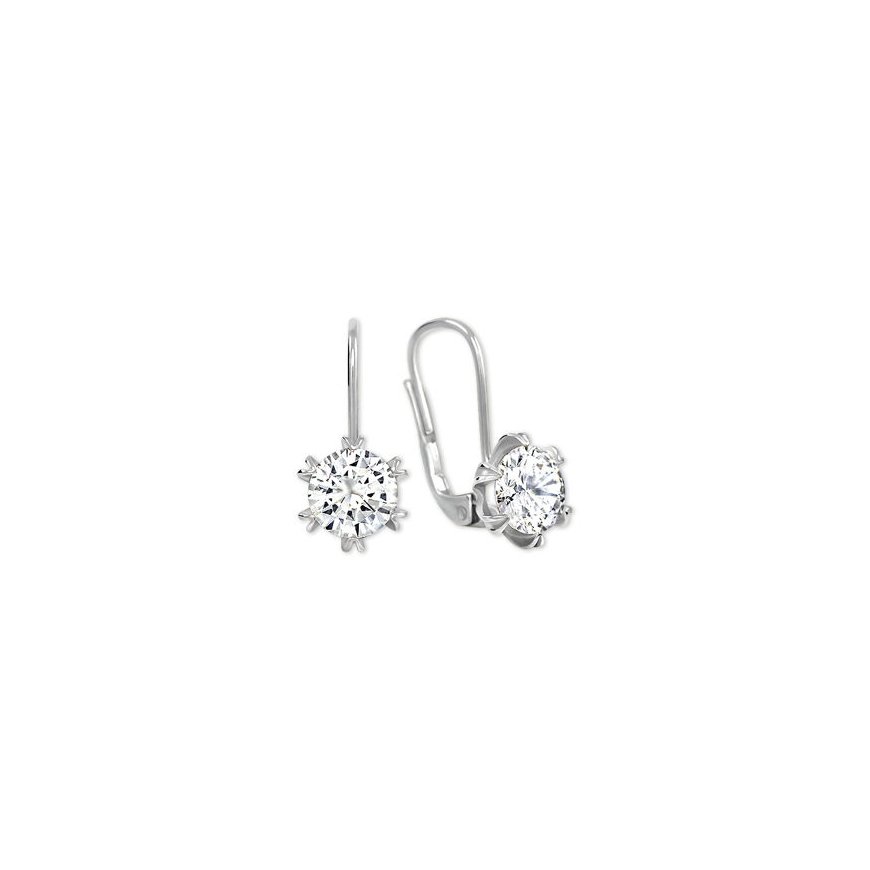 Brilio Silver Brilio Sidabrinis Charming silver earrings with pearls EA907W – 2