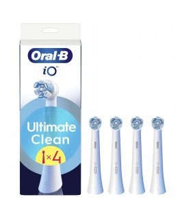 Oral-B iO Ultimate Clean -vaihtoharjat, valkoinen, 4 kpl