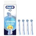Oral-B iO Ultimate Clean -keitimo šepetėliai, balti, 4 vnt.