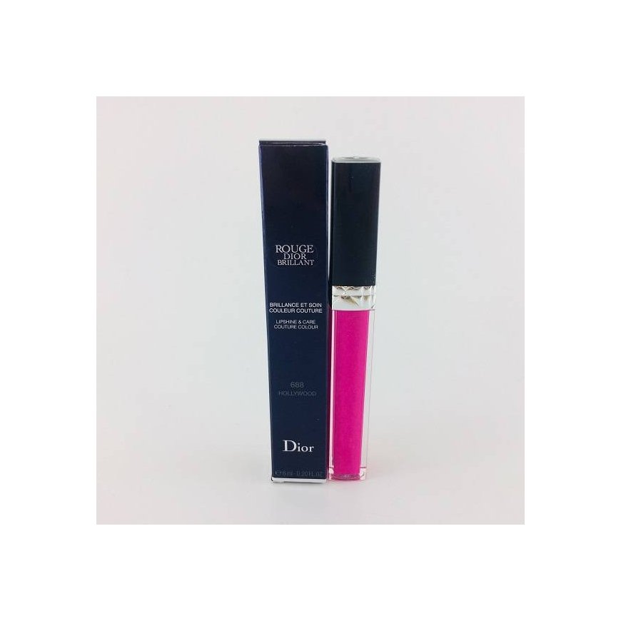 Kristiāns Dior, Dior Brilliant, Spīdums, Lūpų blizgis, 688, Holivuda, 6 ml