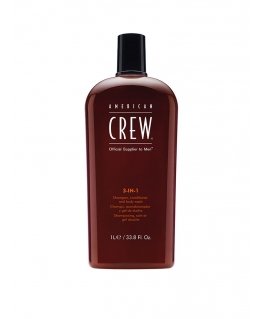 American Crew 3-IN-1 1000 ml 3-in-1 Shampoo & Conditioner & Body Men