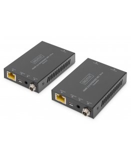 Digitus DS-55506 АВ удлинитель АВ передатчик и приемник Черный