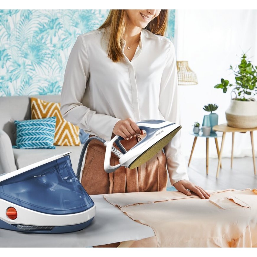 Tefal Pro Express Ultimate II GV9710 1.2 L Durilium Airglide Autoclean Ultra Thin soleplate Blue, Wh – 4