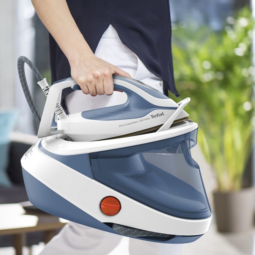 Tefal Pro Express Ultimate II GV9710 1,2 l Durilium Airglide Autoclean Ultra Thin soleplate Sinine, – 5