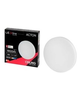 Led Line Prime LED luminaire, surface-mounted, ACTON 18W 1900lm 3000K IP54 round