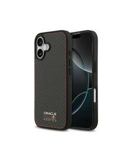 Red Bull Raudona Bull Dēklis Raudona Bull Kevlar Logo Matt MagSafe paredzēts Apple iPhone 17 melnā krāsā