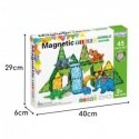 Woopie Magnetic Constructor 45 pcs. Wild Animals Jungle Woopie Magnetic Constructor 45 pcs. Wild Animals Jungle