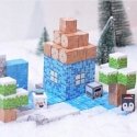 Вупи Магнитные кубики конструктор 3D блоки 66 дет. Зима Вупи Магнитные кубики конструктор 3D блоки 66 дет. Зима