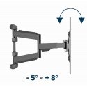 Gembird WM-75ST-01 televizora stiprinājums 190,5 cm (75") Melns