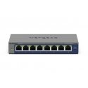 NETGEAR GS108Ev4 Hallitsematon L2/L3 Gigabit Ethernet (10/100/1000) Harmaa NETGEAR GS108Ev4 Hallitsematon L2/L3 Gigabit Ethernet (10/100/1000) Harmaa