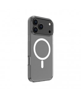 Apple iPhone 17 Pro Max Aiškus dėklas su MagSafe skaidrus