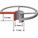 Makita 193331-5 Frezavimo arba kraštų apipjaustymo priedas Makita 193331-5 Frezavimo arba kraštų apipjaustymo priedas