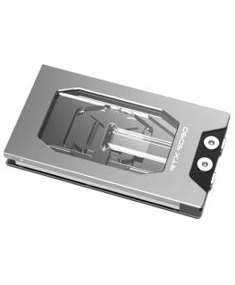 Watercool Heatkiller V Pro GPU ūdens dzesēšana RTX 5090 Palit un Gainward, ARGB - Niķelis + Akrils, sudraba