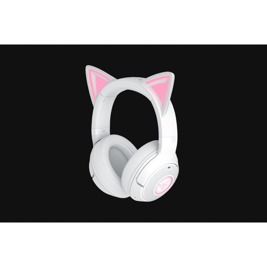 Razer Kraken Kitty V2 BT Austiņas Bezvadu Speļu Bluetooth Balts