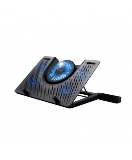 Trust GXT 1125 Quno Nešiojamojo kompiuterio stovas Juoda 43,2 cm (17")