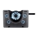 Trust GXT 1125 Quno Стойка для ноутбука Черный 43,2 cm (17") Trust GXT 1125 Quno Стойка для ноутбука Черный 43,2 cm (17")