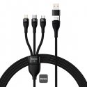 Baseus CASS030101 USB-kaabel 1,2 m USB A/USB C USB C/Micro-USB B/Lightning Must Baseus CASS030101 USB-kaabel 1,2 m USB A/USB C USB C/Micro-USB B/Lightning Must