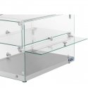 Royal Catering Konditorian buffetrunko vitriini kakuista, jälkiruoista, pullista, lasi, 2 hyllyä, 50 l Royal Catering Konditorian buffetrunko vitriini kakuista, jälkiruoista, pullista, lasi, 2 hyllyä, 50 l