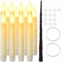 Dekoratiiviset LED-kynttilät RUHHY kaukosäätimellä, 12 kpl. Dekoratiiviset LED-kynttilät RUHHY kaukosäätimellä, 12 kpl.