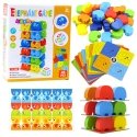 Lean Toys Mäng lastele elevandi torn, 46 osa Lean Toys Mäng lastele elevandi torn, 46 osa