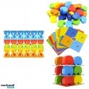Lean Toys Mäng lastele elevandi torn, 46 osa Lean Toys Mäng lastele elevandi torn, 46 osa