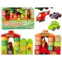 Lean Toys dinozauride temaatilised klotsid tähtede ja numbritega, 91 tk. Lean Toys dinozauride temaatilised klotsid tähtede ja numbritega, 91 tk.