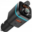 Retoo FM raidītājs ar MP3 USB SD Bluetooth LCD lādētāju Retoo FM raidītājs ar MP3 USB SD Bluetooth LCD lādētāju