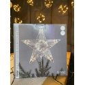 Atmosphera Star Christmas Tree Topper, 22 cm